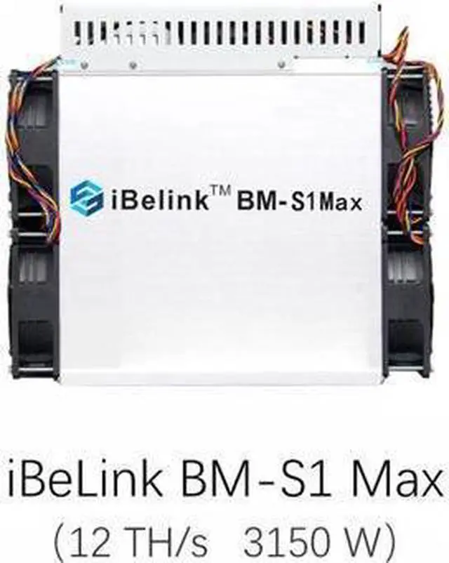 Alt view image 2 of 4 - Ibelink Bm S1 MAX 2250W SC Coins 12Th/s 3150W Miner High Profits for SC Coin Mining