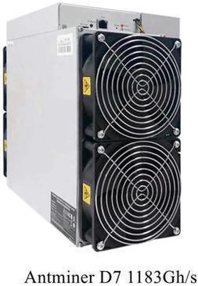 Main image of Antminer D7 1183GH/S Dash Miner Asic Miner Bitmain 3148w Included PSU Original