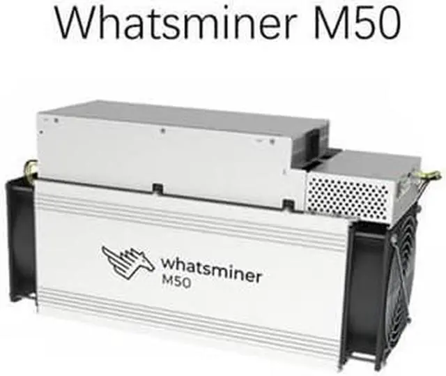 Alt view image 2 of 2 - Whatsminer M50 118 Th/s Bitcoin Miner, 3306W Asic Miner Bitcoin Mining Machine