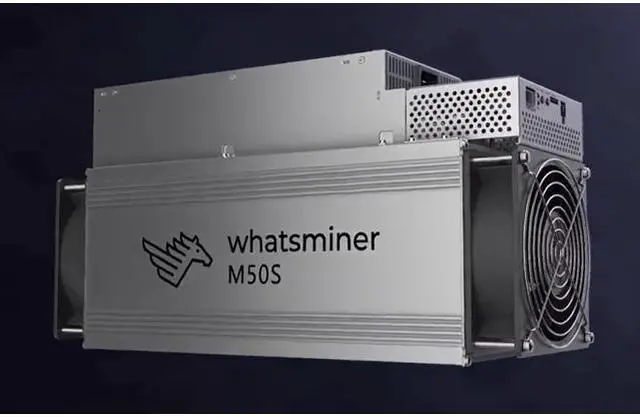 Main image of Whatsminer M50 118 Th/s Bitcoin Miner, 3306W Asic Miner Bitcoin Mining Machine