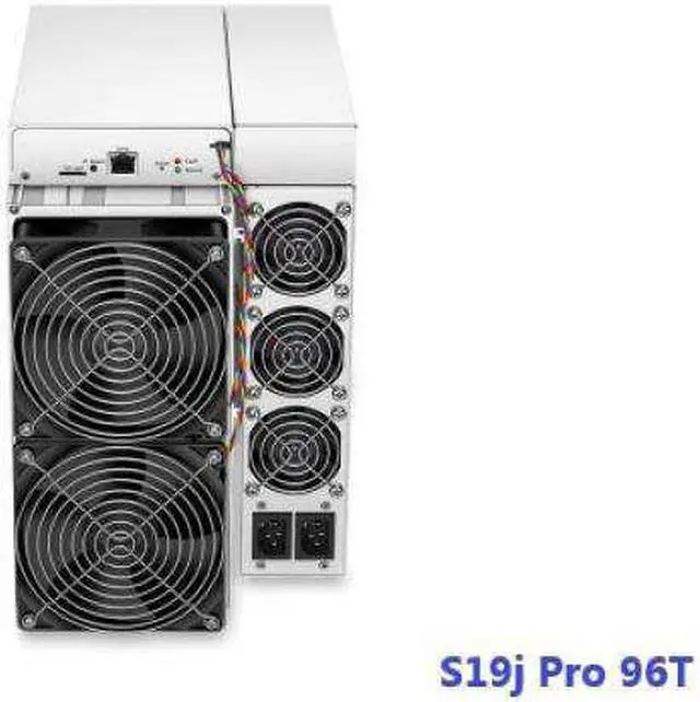 Alt view image 2 of 6 - Bitmain Antminer S19j Pro 96T BTC Miner