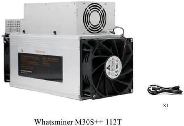 Main image of Btc Miner Whatsminer M30s++ Miner 112t 3472W Power Supply Included