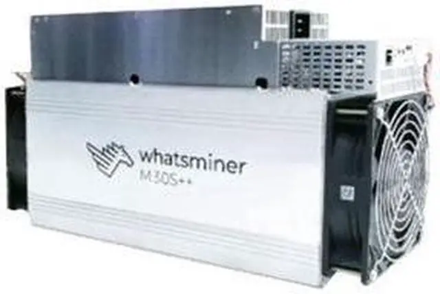 Main image of MicroBT Whatsminer M30S++ 110Th 3100W Minier ,New BTC Bitcoin Mining Machinei,in stock Asic BTC miner with PSU