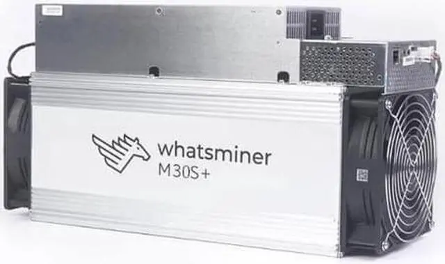 Alt view image 5 of 5 - Whatsminer M30S+ 100Th 3400W, BTC Bitcoin Miner Asic BTC Miner with PSU