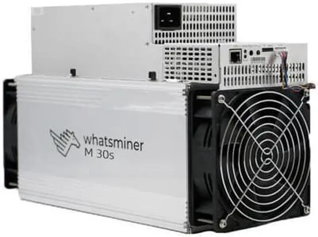 Alt view image 2 of 6 - Whatsminer M30s Miner 84T Bitcoin Algorithm Asic Miner 3420W Microbt