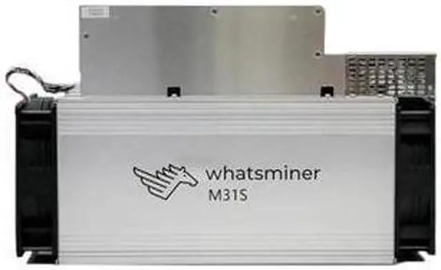 Alt view image 5 of 6 - Whatsminer M31S 76T Btc Bitcoin Miner M31s Whatsminer 3220W PSU Inlcuded