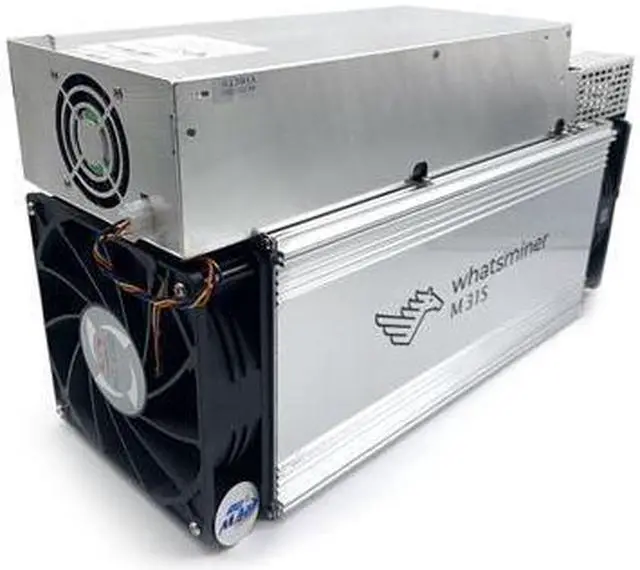 Alt view image 2 of 4 - Whatsminer M31S 72T BTC Bitcoin Asic Miner Machine blockchain Miners 3360W Include PSU Better Than M20S Antminer L3 S9 S17 T17e M3 M21S M30S Innosilicon T2 T3 A1066