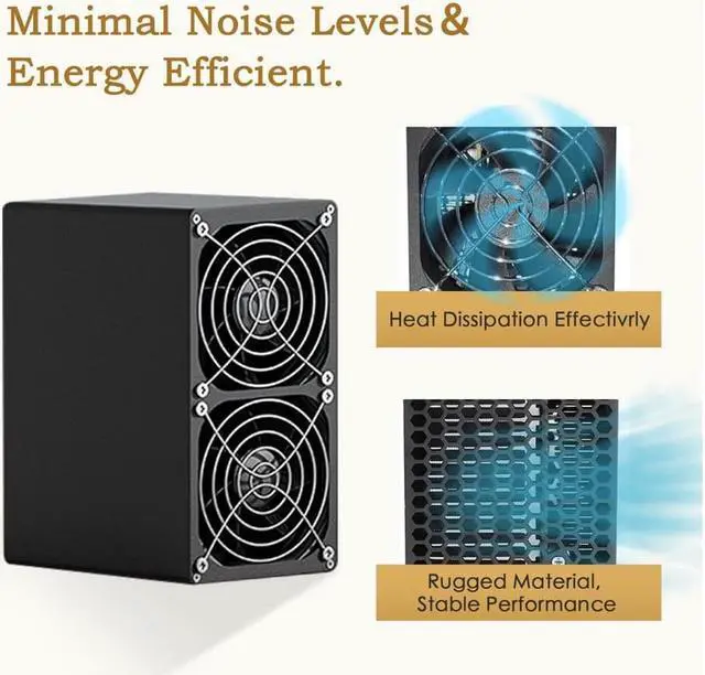 Alt view image 3 of 6 - Mini Doge Pro 205MH/S Dogecoin & Litecoin Miner 220W LTC & Doge Mining Machine with New Power Supply