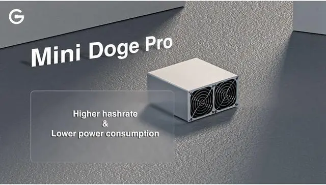 Alt view image 6 of 6 - Mini Doge Pro 205MH/S Dogecoin & Litecoin Miner 220W LTC & Doge Mining Machine with New Power Supply