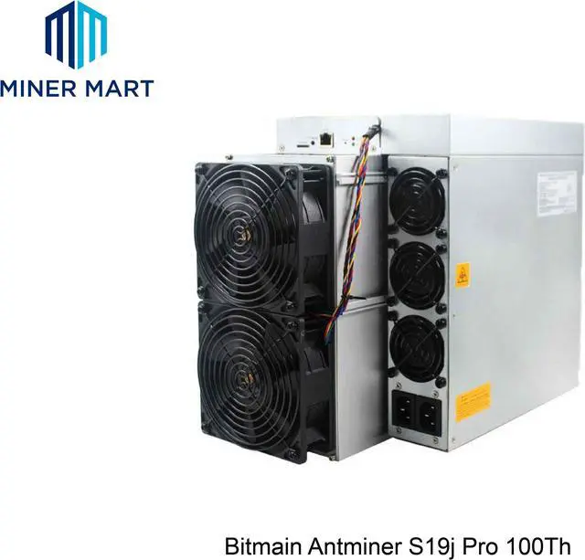 Alt view image 2 of 5 - Bitmain Antminer S19j Pro 100T BTC Miner