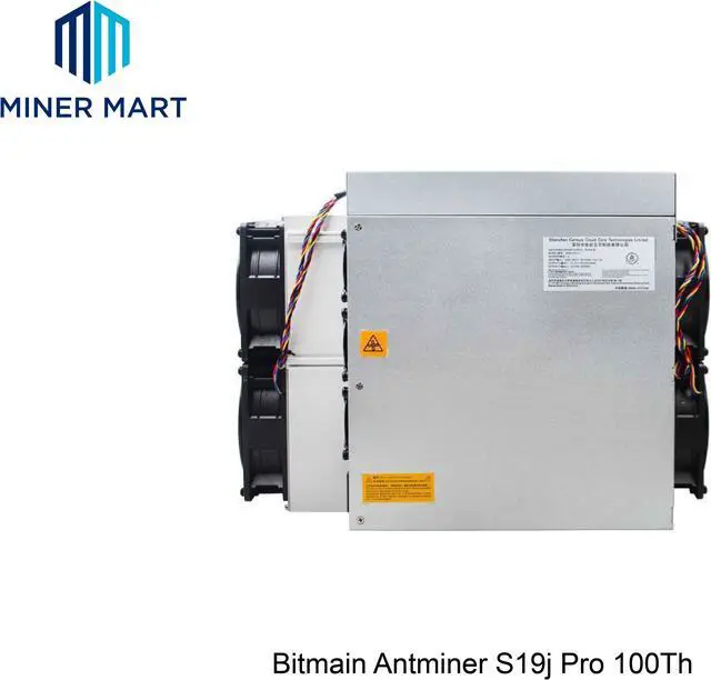 Alt view image 4 of 5 - Bitmain Antminer S19j Pro 100T BTC Miner