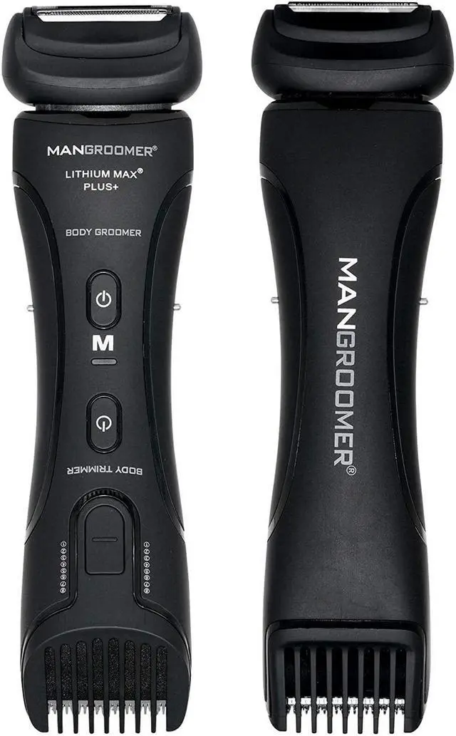 Main image of MANGROOMER Lithium Max Plus Body Groomer, Ball Groomer, Body Trimmer, Electric Groin Hair Trimmer with Free Bonus Foil Included