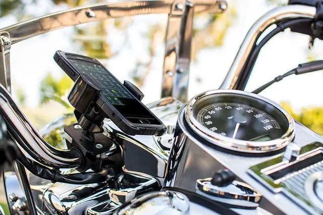 Alt view image 5 of 6 - ARKON Mounts RoadVise Motorcycle Phone Mount Cell Phone Holder for Smartphones-RV127