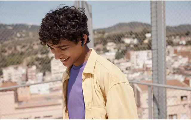 Alt view image 2 of 7 - Tune 230NC TWS - True Wireless In-Ear Headphones Active Noise Cancelling with Smart Ambient Pure Bass Sound 4 mics for perfect voice calls IPX4 40Hrs of battery life (Blue)