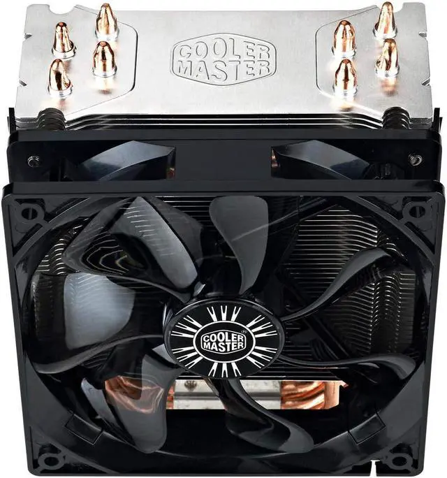 Alt view image 16 of 20 - Cooler Master Hyper 212 Evo CPU Cooler, 4 CDC Heatpipes, 120mm PWM Fan, Aluminum Fins for AMD Ryzen/Intel LGA1200/1151