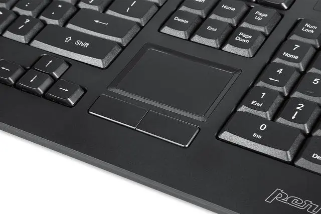 Alt view image 2 of 6 - Perixx Periboard-313 Wired USB Backlit Keyboard with Touchpad, Full Size Layout, 3 Level LED Backlit Design, Black, US English Layout (11445)