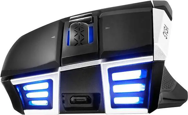 Alt view image 16 of 17 - EVGA X20 Gaming Mouse, Wireless, Black, Customizable, 16,000 DPI, 5 Profiles, 10 Buttons, Ergonomic 903-T1-20BK-KR