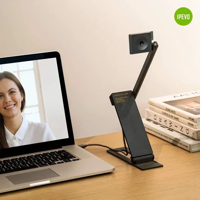 Alt view image 6 of 7 - IPEVO DO-CAM Portable & Compact Ultra HD 8MP USB Camera for Professional Visual Presentations and Communication  Real-time Image Capture, Webcam for Conference Call, Distance Learning, Remote Work