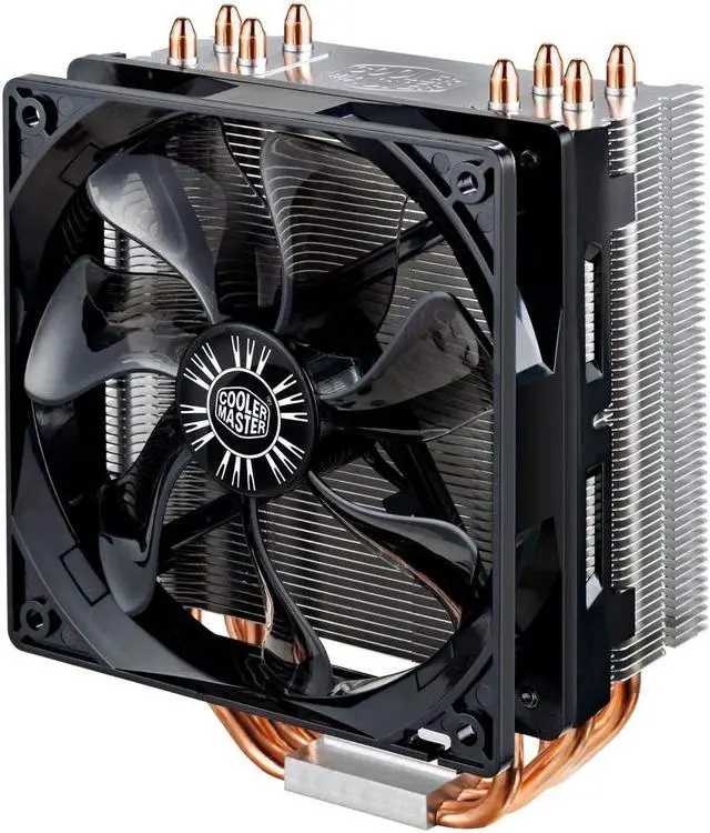 Alt view image 18 of 20 - Cooler Master Hyper 212 Evo CPU Cooler, 4 CDC Heatpipes, 120mm PWM Fan, Aluminum Fins for AMD Ryzen/Intel LGA1200/1151