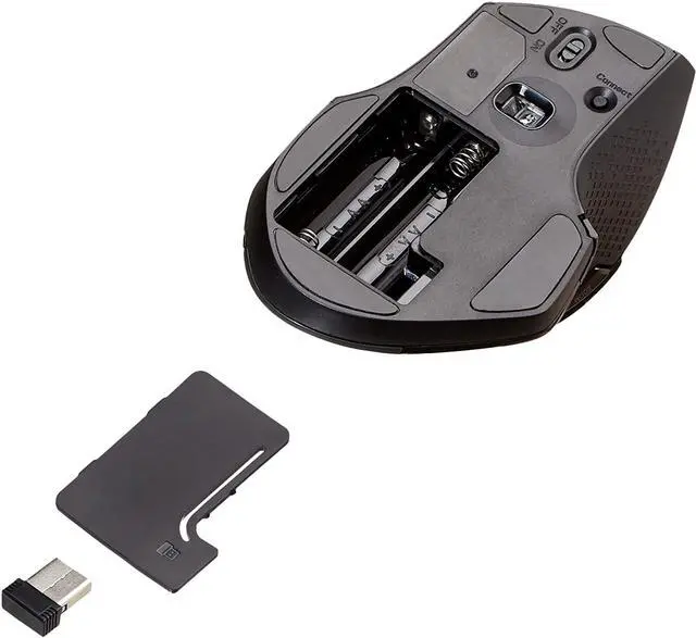 Alt view image 9 of 11 - Amazon Basics Full-Size Ergonomic Wireless PC Mouse with Fast Scrolling
