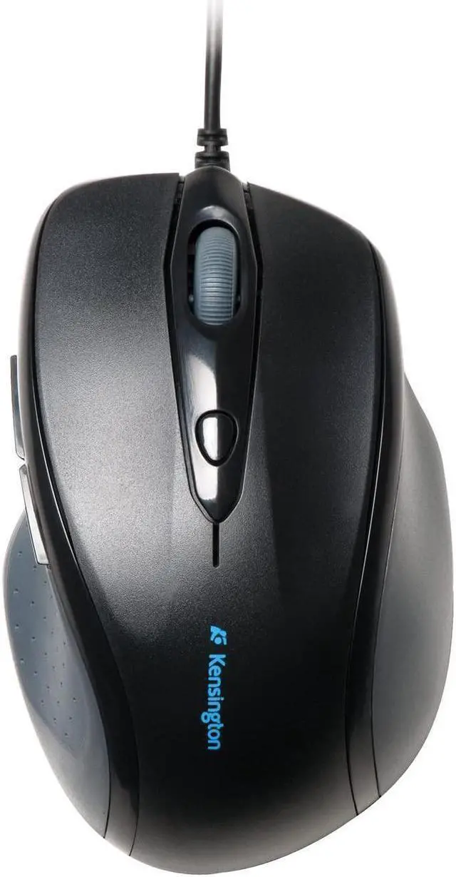 Alt view image 3 of 5 - Kensington Pro Fit Full-Size Mouse USB (K72369US) Black