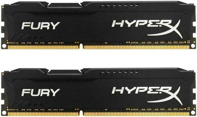 Det er det heldige søster mikro HyperX FURY 16GB Kit (2 x 8GB) DDR3 1600MHz PC3 12800 Desktop Memory 240  Pins DIMM 1.5V RAM Memory Module Black Desktop Memory - Newegg.com