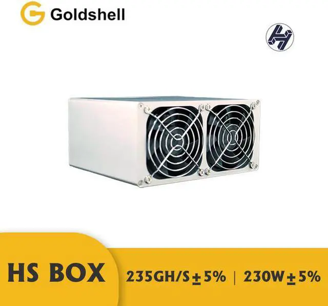 Alt view image 3 of 5 - Latest WIFI Version Goldshell HS-BOX 235GH/S (with PSU)BOX& HNS Mining Machine 230W Low Noise Miner Small Home Riching
