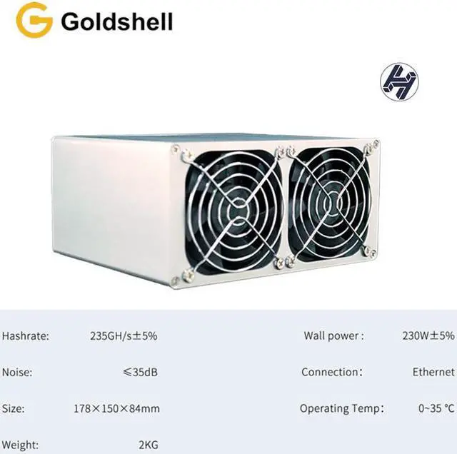 Alt view image 5 of 5 - Latest WIFI Version Goldshell HS-BOX 235GH/S (with PSU)BOX& HNS Mining Machine 230W Low Noise Miner Small Home Riching
