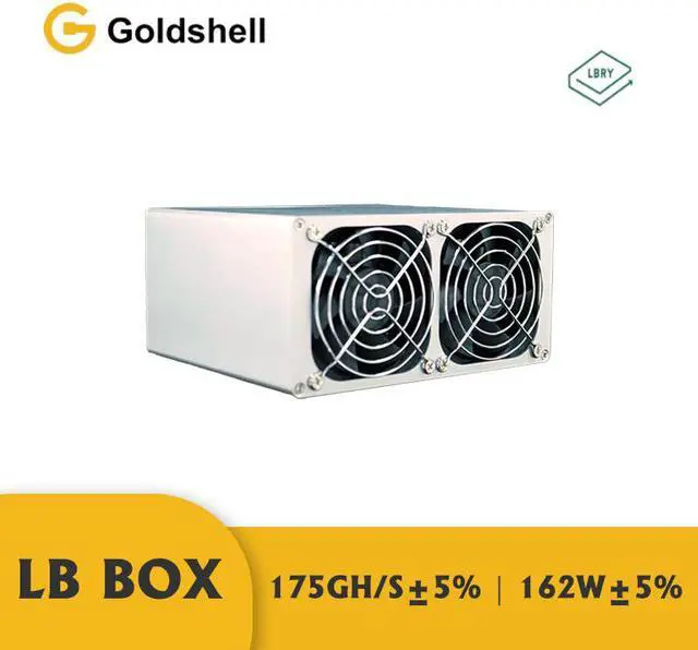 Alt view image 3 of 5 - Latest WIFI Version Goldshell LB-BOX 175GH/S (with PSU)BOX& LBC Mining Machine 162W Low Noise Miner Small Home Riching