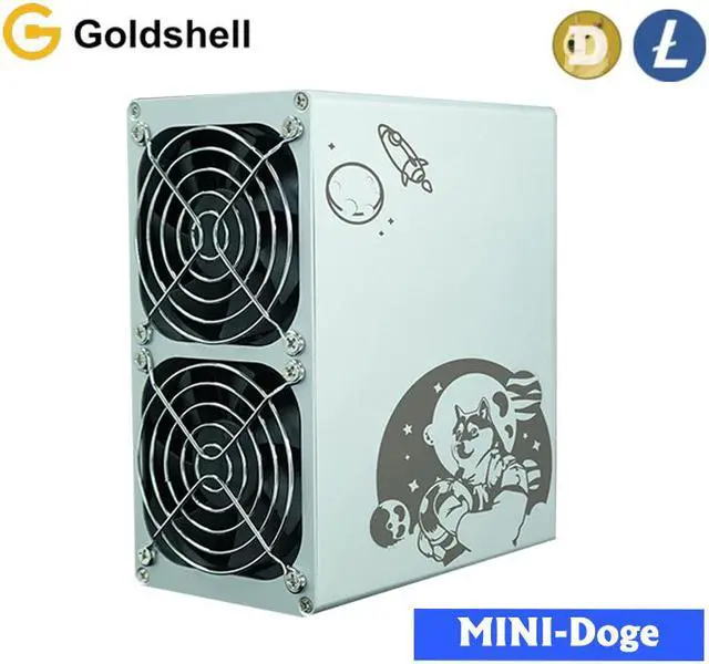Alt view image 2 of 5 - Latest WIFI Version Goldshell Minidoge 185MH/S (without PSU)BOX& DOGE& LTC Mining Machine 162W Low Noise Miner Small Home Riching