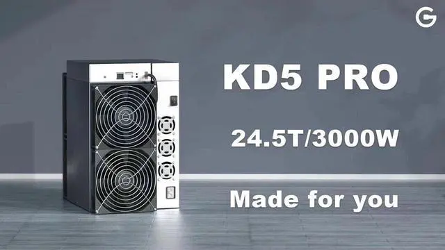 Alt view image 5 of 5 - Goldshell KD5 Pro KDA Kadena Miner 24.5TH/s 3000W