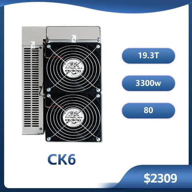 Main image of New Arrival Goldshell CK6 Best Miner For CKB New Upgrade Nervos Network Super Computing Server New Upgrade, 19.3H/s±5% | 3300W±5% | 0.17W/M