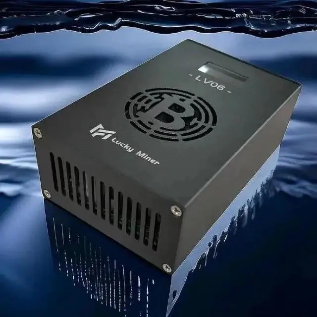 Main image of Lucky Miner LV06 Bitcoin Miner WIFI 500GH/S SHA-256 BM1366 Asic Chip Home Use