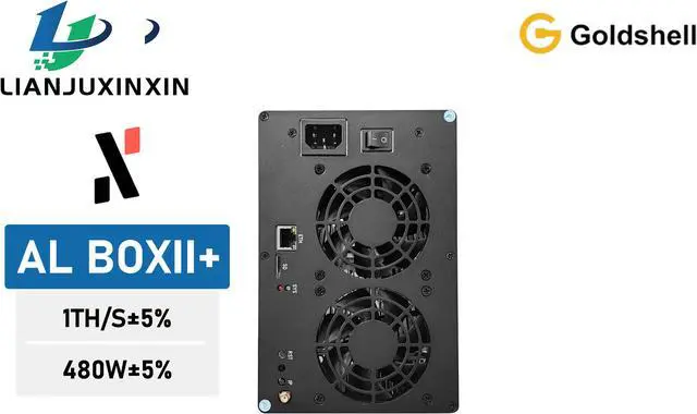 Main image of Goldshell NEW ALPH Miner AL BOXII + 1TH ALPH alephium Miner with PSU 480W Miner