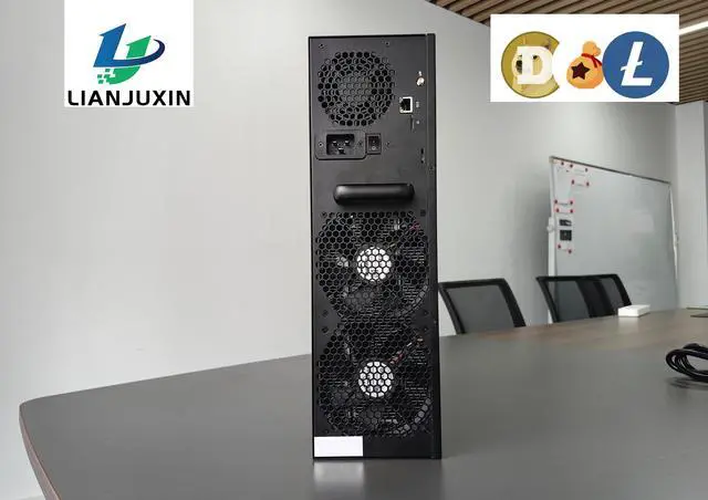Alt view image 5 of 7 - Goldshell New Miner E-DG1M 3.4GH/s LTC DOGE BELLS Miner 1800W With PSU Silent 40dB Mining  Asic Miner Gold-shell