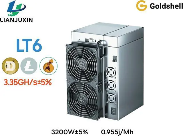 Alt view image 2 of 5 - Goldshell LT6 Crypto Miner: Powerful 3.35Gh/s 3200W Power for LTC/Doge Coins Goldshell LT6