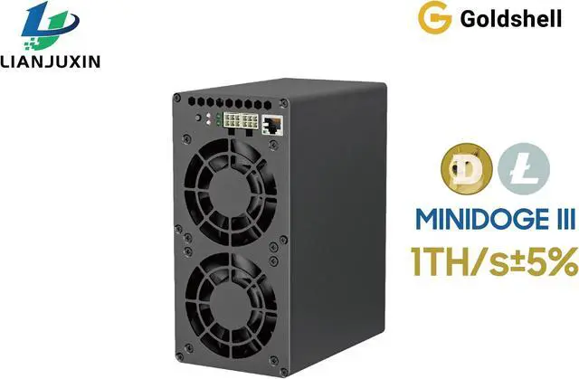 Main image of GoldShell MINI DOGE III Miner Support 700MH/S 400W Coin Miner Mini Doge 3 Without PSU Good For Home Mining Quiet at just 35dB
