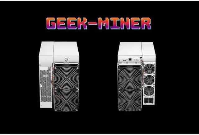 Alt view image 3 of 3 - GEEK-MINER REBUILD 
BITMAIN ANTMINER S19 95TH/S(±5%)
BITCOIN BTC Miner with PSU