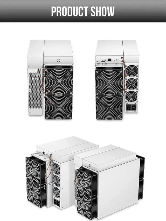Alt view image 6 of 7 - Highest Hashrate Bitmain Antminer S19 Pro 110th/s Miner SHA256 ASIC Bitcoin Miner Mining Machine 3250w Include PSU