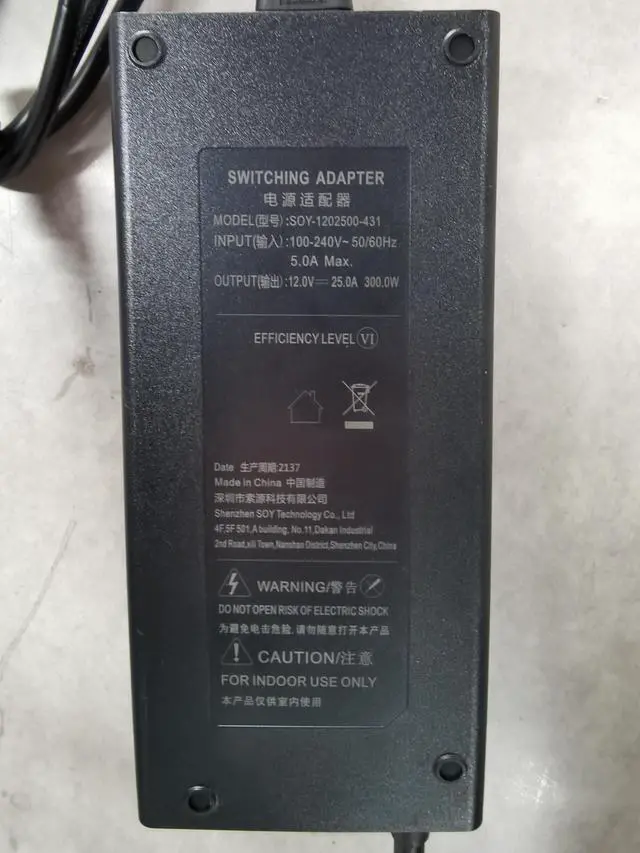 Alt view image 3 of 7 - For Goldshell 300w psu Goldshell KD BOX PRO/KD BOX/CK BOX/ST BOX/MINI DOGE/LB BOX/HS BOX miner mining power supply 12V server mining