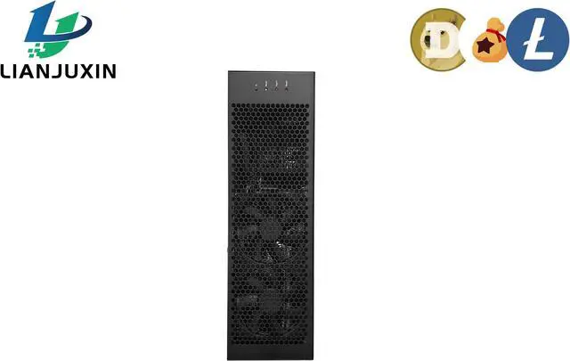 Alt view image 2 of 7 - New Gold shell E-DG1M 3.4GH LTC DOGE BELLS Miner 1800W With PSU Silent 40dB Mining  Asic Miner Gold-shell