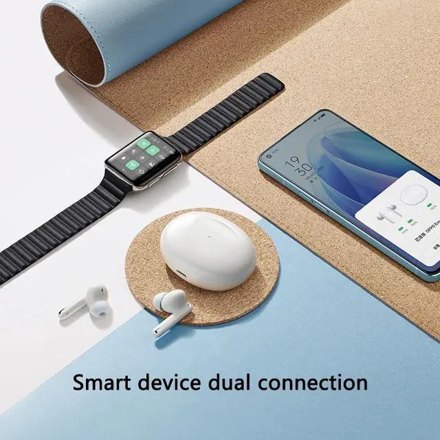 Alt view image 6 of 7 - New OPPO ENCO Free 2i 2 i TWS Earphones Bluetooth 3 Mic Noise Cancalling ANC True Wireless Heaphones 30H Battery Life For Reno 7