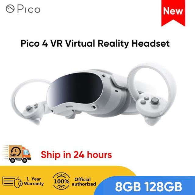 動作確認済み/初期化済み PICO4 128GB VRヘッドセット - 映像機器