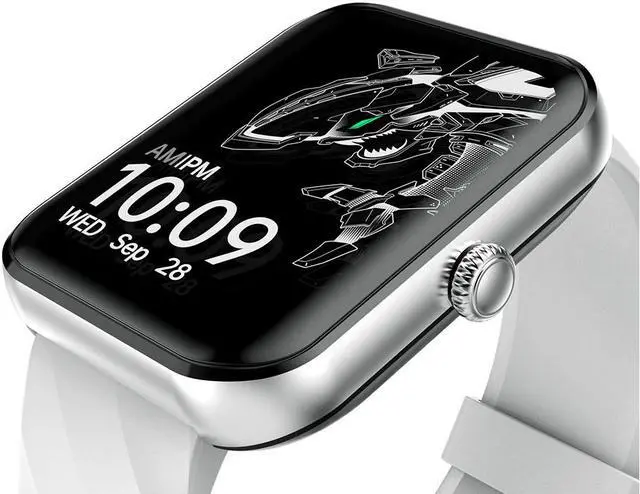 Alt view image 7 of 7 - Black Shark GT Smart Watch New 2023 1.78 AMOLED Res 368*448 Always on Display 10 Days Battery Life Health Monitoring Silver