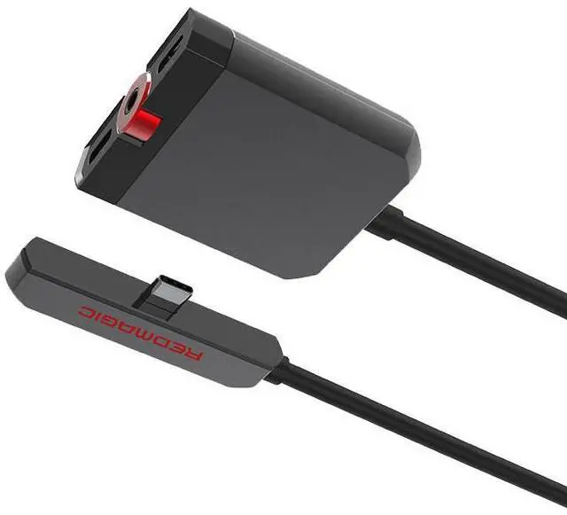 Alt view image 6 of 7 - Red Magic Adapter for Red Magic 7S Pro / 8 Pro / 9 Pro / 10 Pro Docking Station PD Fast Charge RedMagic Gaming Dock Adapt to Type-C Port Phone