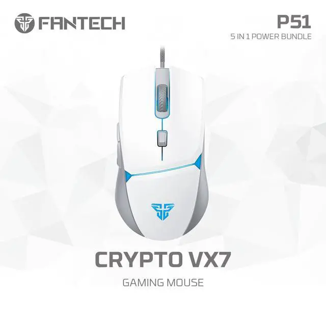 Alt view image 5 of 7 - 5 in-1 Gaming Keyboard and Mouse Combo, Rainbow LED Backlit Wired Keyboard,Gaming Headset and Headphone Stand Gaming Mouse Pad,Wired Gaming Mice, for,PC,Laptop,Xbox White