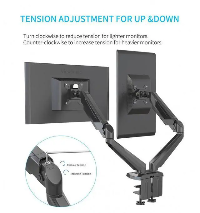 Alt view image 6 of 7 - Devo Gaming Monitor Arm - Flexi Core 2
