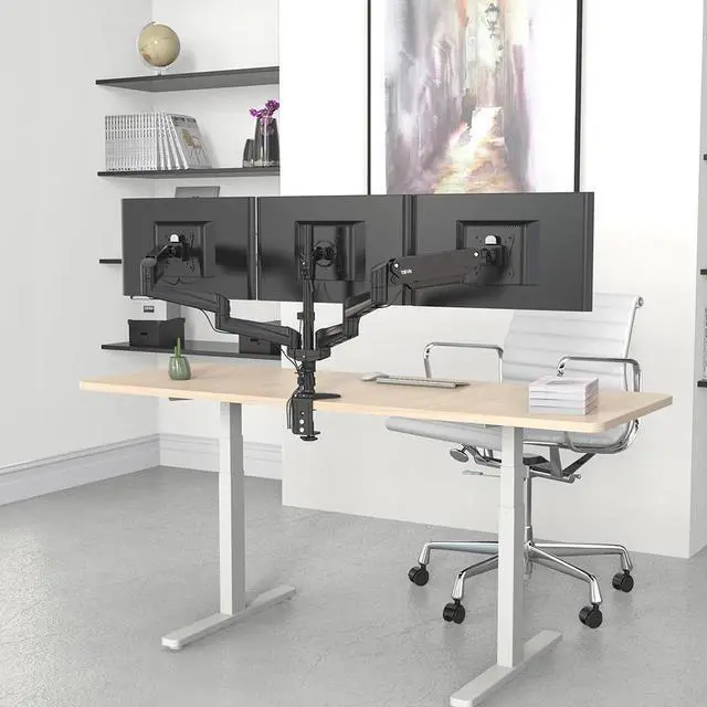 Alt view image 5 of 5 - Devo Gaming Monitor Arm - 3 Arms
