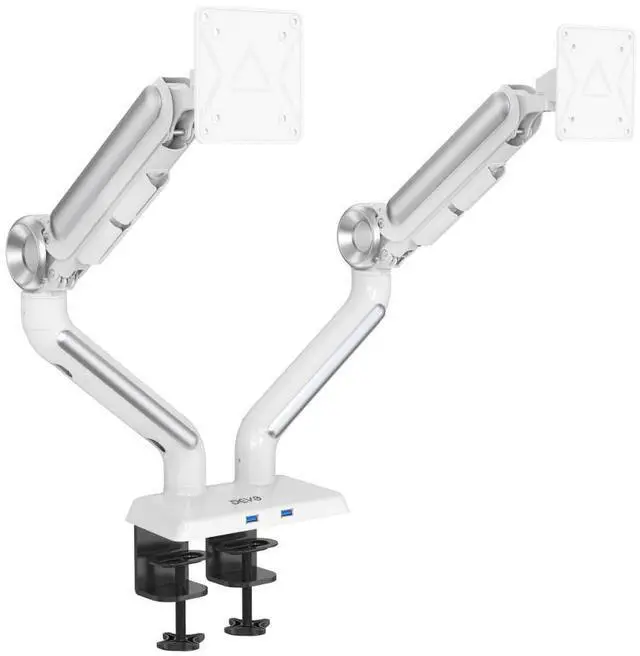 Main image of Devo Gaming Monitor Arm - Flexi Pro 2 - White/Silver