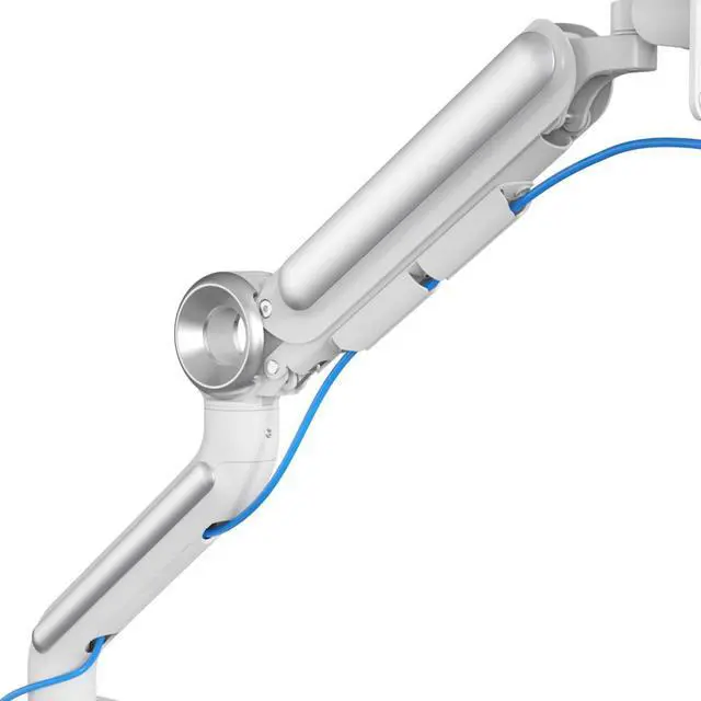 Alt view image 4 of 7 - Devo Gaming Monitor Arm - Flexi Pro 2 - White/Silver